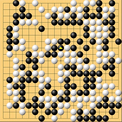 34期名人戦七番勝負第2局終局図