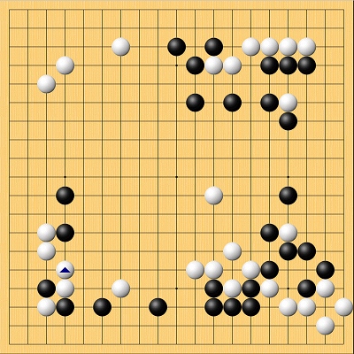 34期棋聖戦第4局封じ手の場面