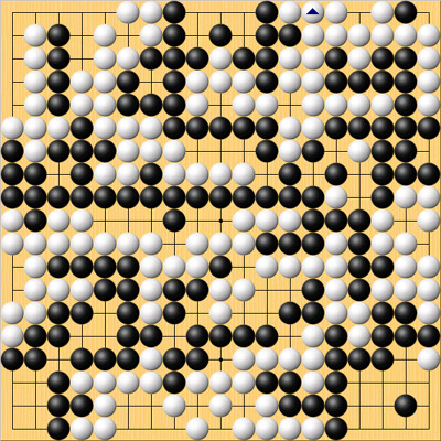 第4回大和証券杯ネット囲碁レディース1回戦万波―佃
