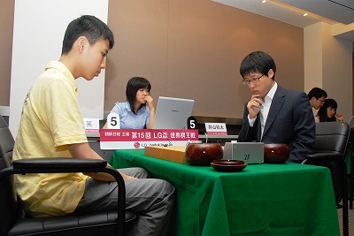 15回LG杯1回戦井山