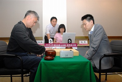 15回LG杯1回戦依田