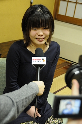 22期女流名人戦挑戦者向井