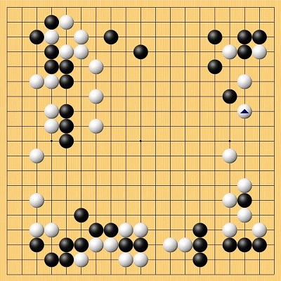 34期棋聖戦第1局封じ手の局面