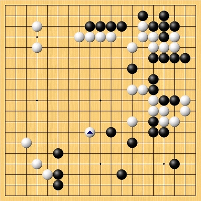 34期棋聖戦第2局封じ手の局面