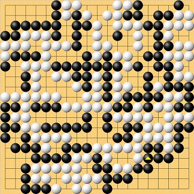 碁聖戦第5局終局図