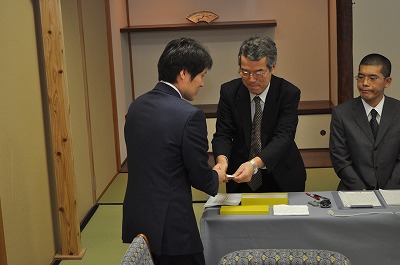 名人戦第1局　封じ手