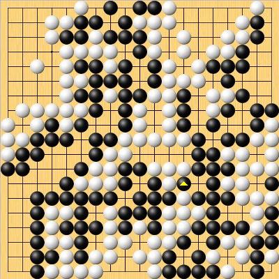 棋聖戦第7局終局図