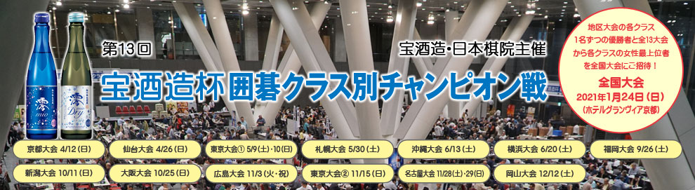 第13回 宝酒造杯 クラス別チャンピオン戦