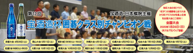 第12回 宝酒造杯 囲碁クラス別チャンピオン戦