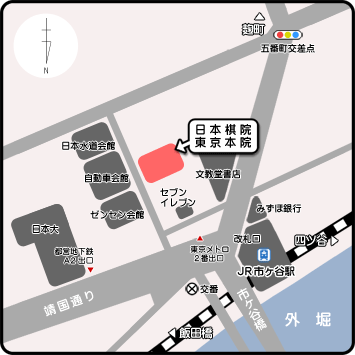 東京本院地図